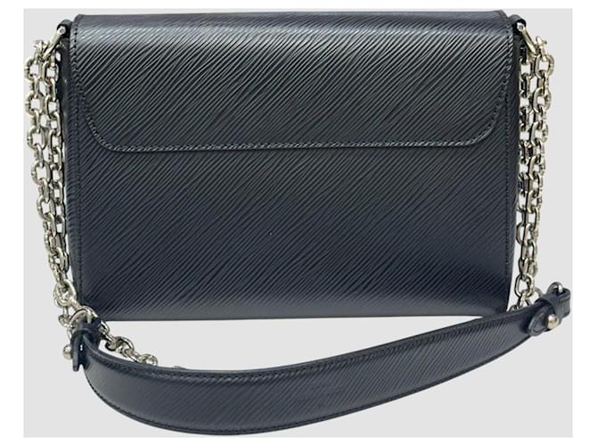 Louis Vuitton Twist MM Black Silver Nero - vista 10