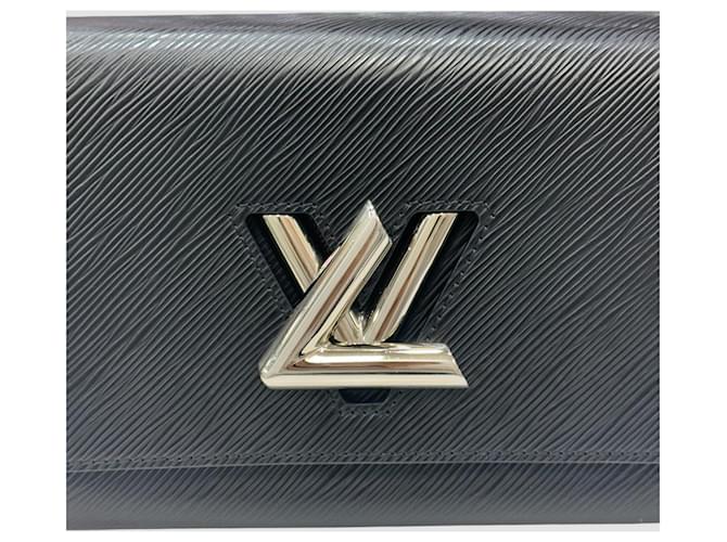Louis Vuitton Twist MM Black Silver Nero - vista 4