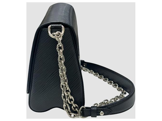 Louis Vuitton Twist MM Black Silver Nero - vista 5