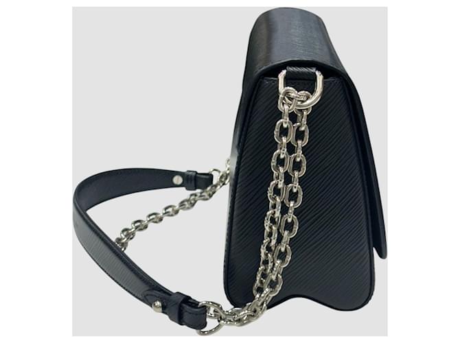 Louis Vuitton Twist MM Black Silver Nero - vista 6