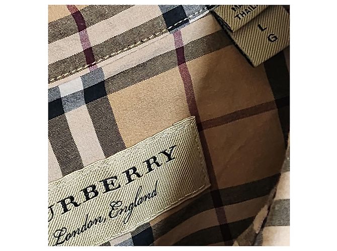 Burberry Baumwollhemd mit London Check Mehrfarben - Ansicht 3