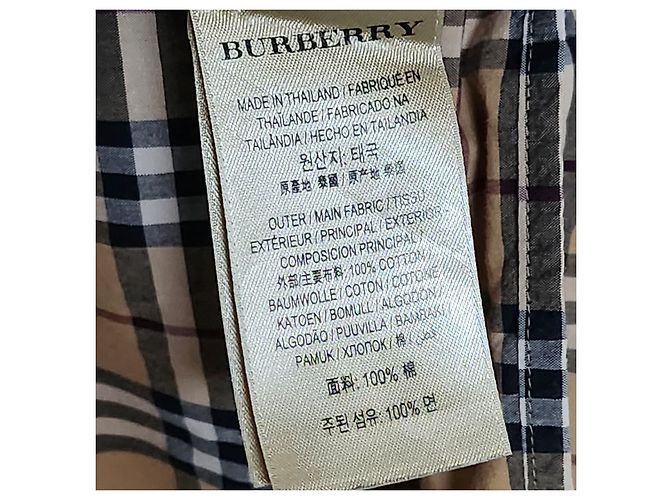 Burberry Baumwollhemd mit London Check Mehrfarben - Ansicht 5