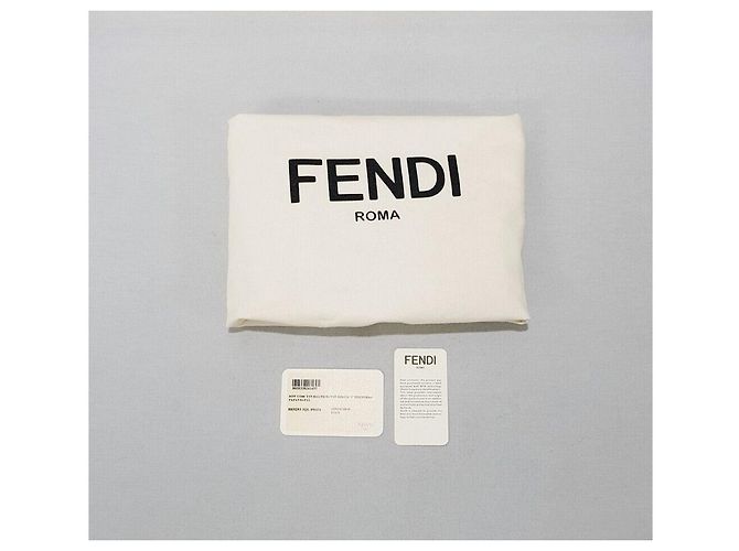Fendi Borsa Dot Com con manico superiore e tracolla - vista 10