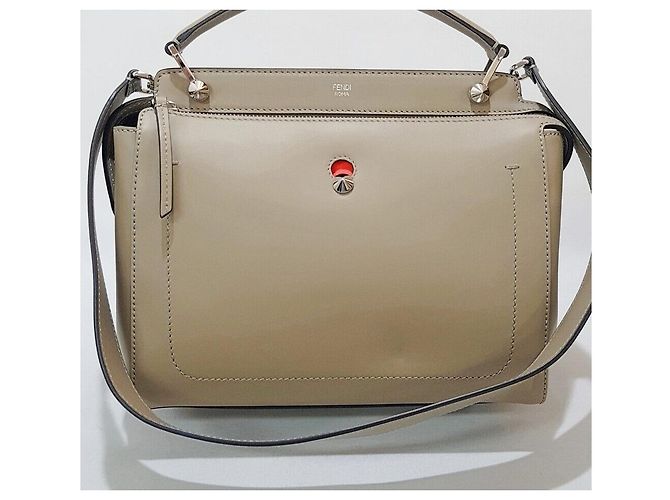Fendi Borsa Dot Com con manico superiore e tracolla - vista 2
