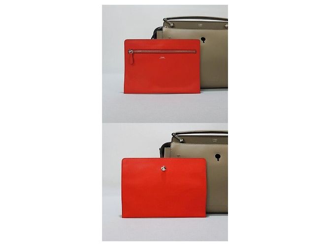 Fendi Borsa Dot Com con manico superiore e tracolla - vista 9