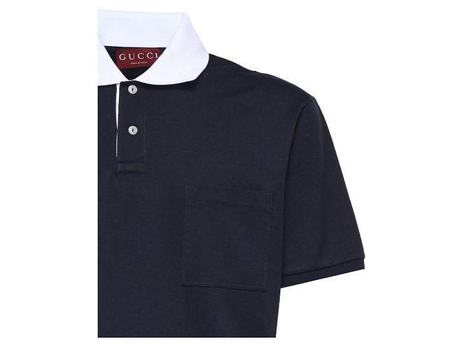 Gucci Polo de piqué de algodón elástico XJHOG - vista 5