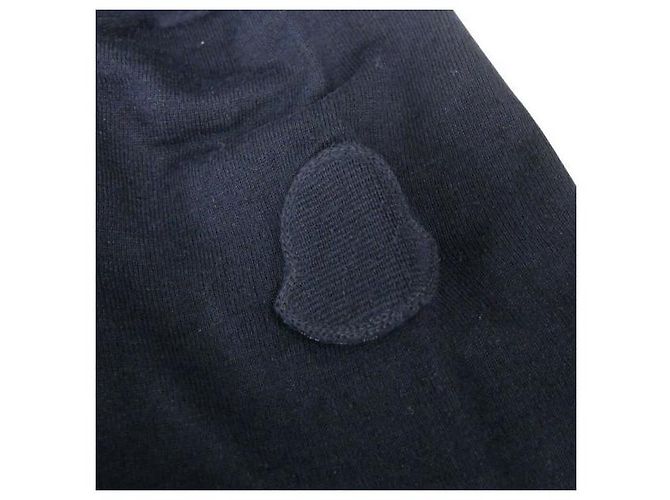 Moncler Polo-Shirt aus Seiden-Leinen-Strick Blau - Ansicht 5