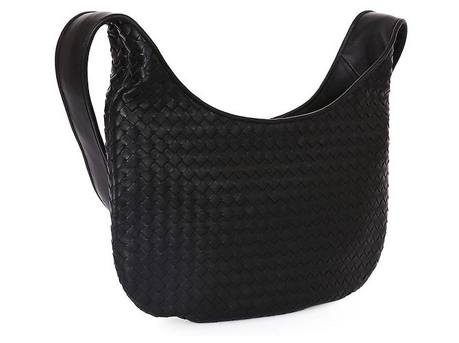 Bottega Veneta Borsa a tracolla in pelle Nero - vista 3