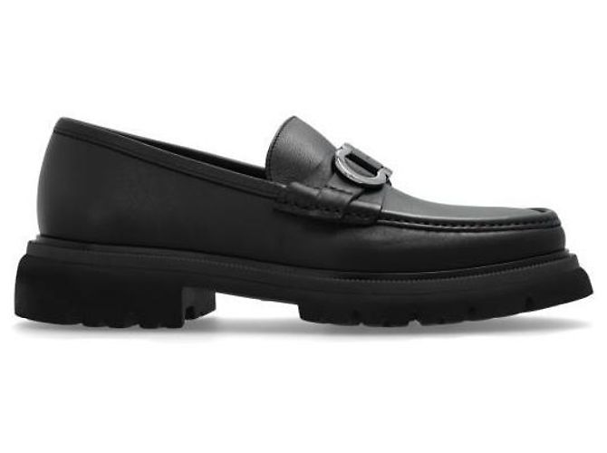 Salvatore Ferragamo Mocassini con ornamento Gancini - vista 3