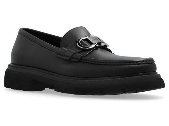 Salvatore Ferragamo Mocassini con ornamento Gancini - vista 4
