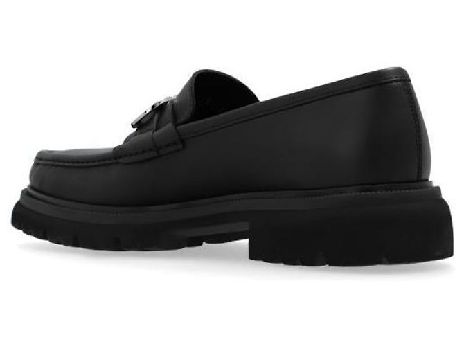 Salvatore Ferragamo Mocassini con ornamento Gancini - vista 5