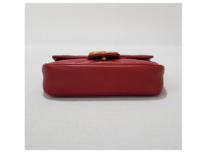 Gucci Borsa a tracolla GG Marmont Super Mini con catena - vista 7