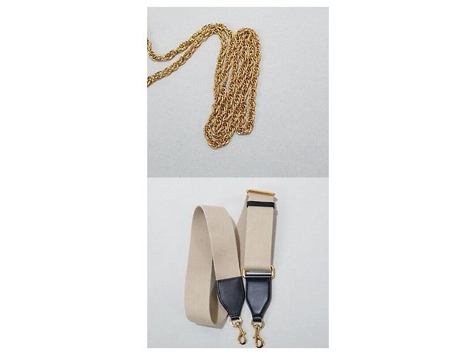 Gucci Mini borsa a tracolla con catena in matelassé ricamato - vista 5