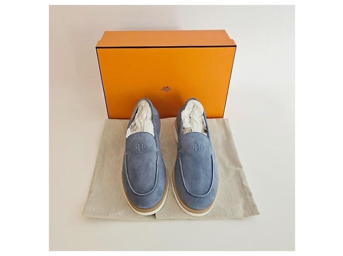 Hermès Loafer für Damen Blau - Ansicht 12