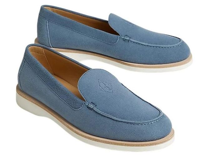 Hermès Loafer für Damen Blau - Ansicht 2