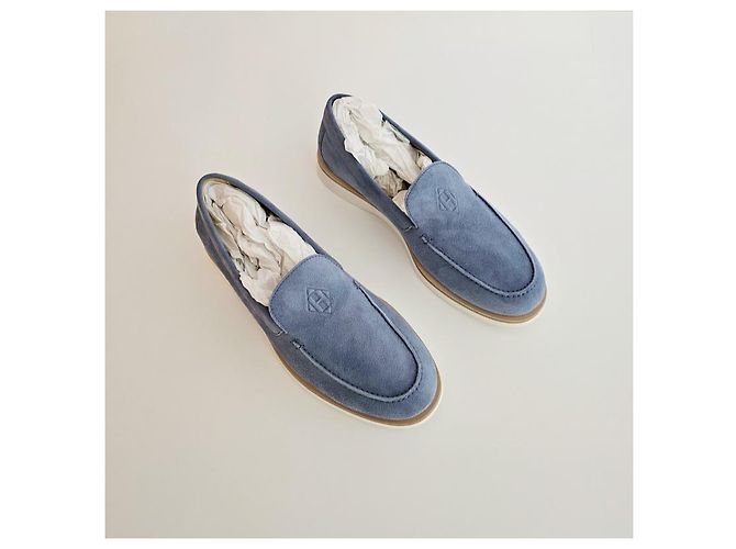 Hermès Loafer für Damen Blau - Ansicht 7