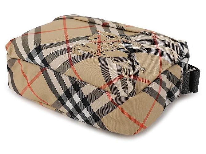 Burberry Piccola borsa a tracolla a quadri Marrone - vista 6
