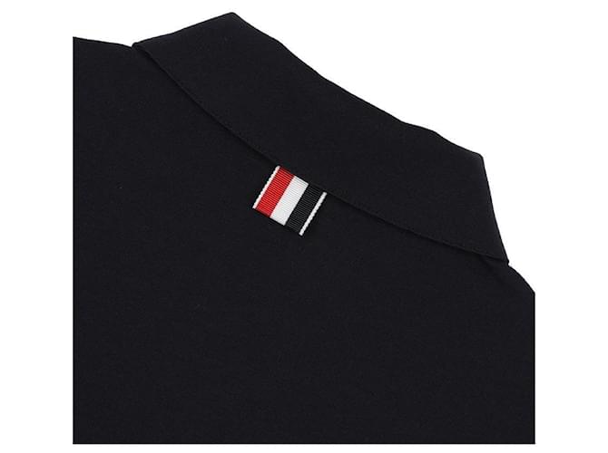 Thom Browne Compact Milan Polo Shirt Blau - Ansicht 8