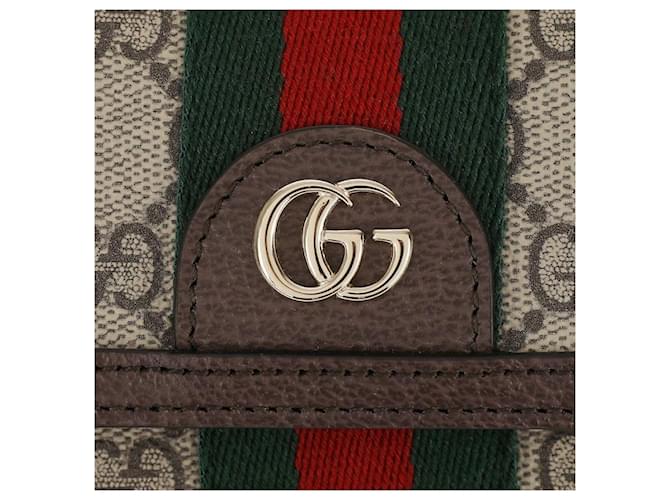Gucci Mini borsa a tracolla Ophidia Marrone - vista 9