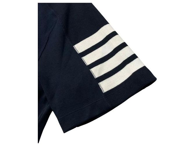Thom Browne T-Shirt aus Baumwolle mit kurzen Ärmeln - Ansicht 6