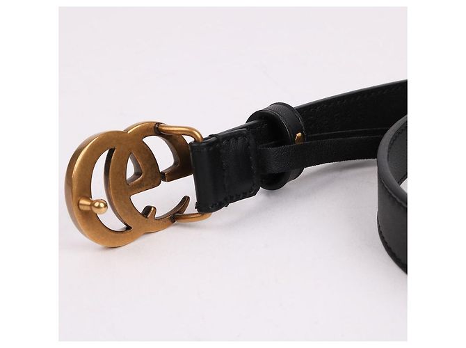 Gucci Cinturón dorado para mujer Negro - vista 6