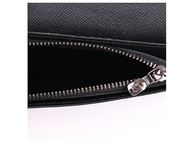 Louis Vuitton Portafoglio Lungo Brassa Eclipse Black Nero - vista 10
