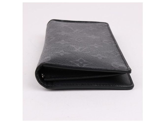 Louis Vuitton Portafoglio Lungo Brassa Eclipse Black Nero - vista 5