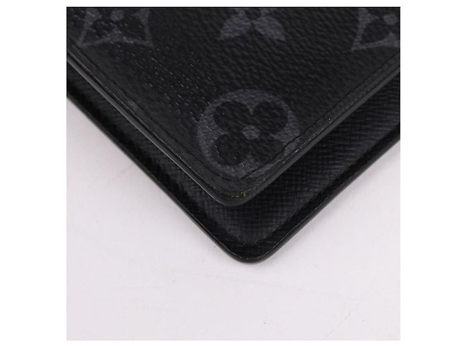 Louis Vuitton Portafoglio Lungo Brassa Eclipse Black Nero - vista 7