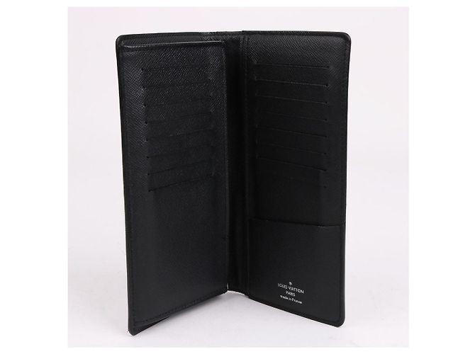 Louis Vuitton Portafoglio Lungo Brassa Eclipse Black Nero - vista 8