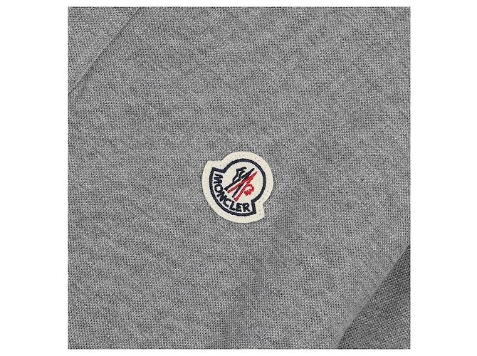 Moncler Piqué-Baumwoll-Poloshirt mit Logo-Patch Braun - Ansicht 8