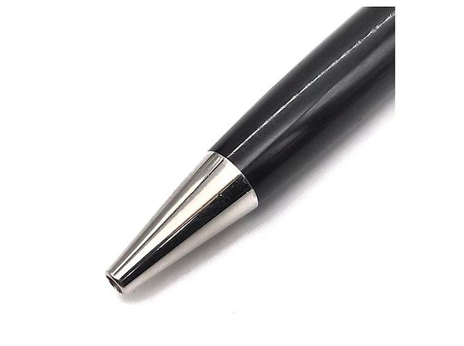 Montblanc Penna a sfera Meisterstück Platinum Classique Nero - vista 2