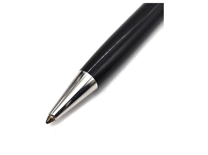 Montblanc Penna a sfera Meisterstück Platinum Classique Nero - vista 3