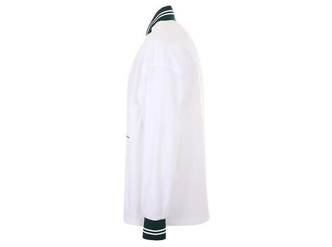 Jacquemus Camicia ricamata con logo baseball Bianco - vista 4
