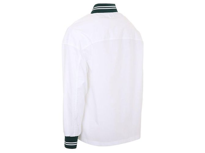 Jacquemus Camicia ricamata con logo baseball Bianco - vista 5