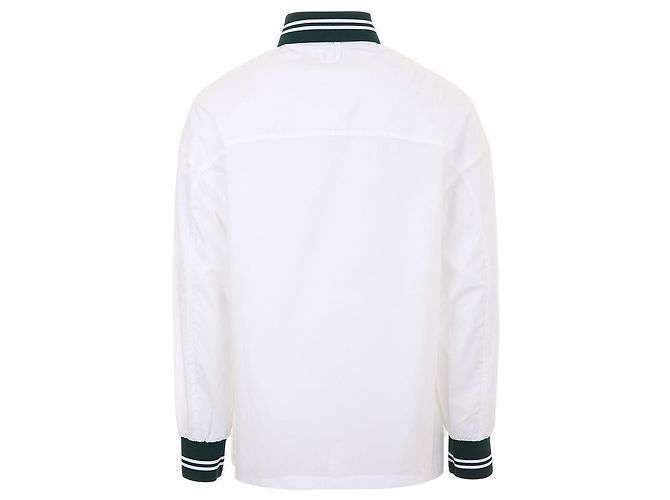 Jacquemus Camicia ricamata con logo baseball Bianco - vista 6