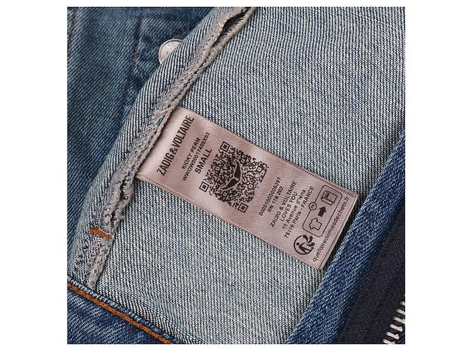 Zadig & Voltaire KIOKY PERM Women's Denim Jacket Blue - view 11