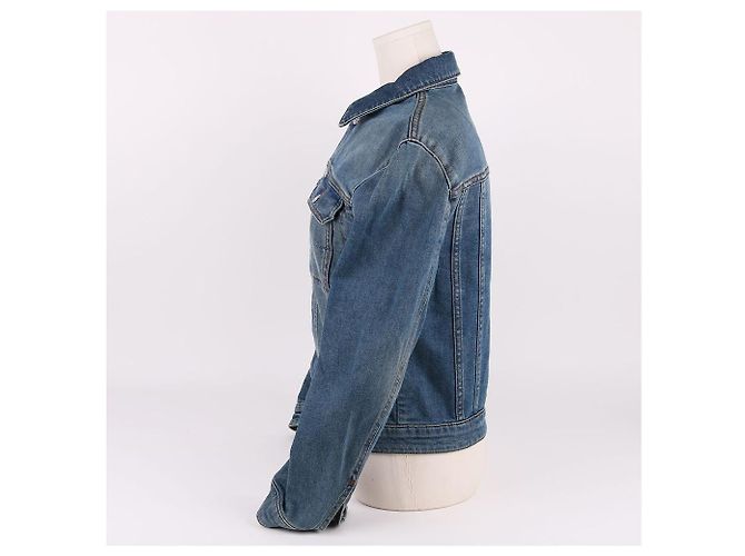 Zadig & Voltaire KIOKY PERM Women's Denim Jacket Blue - view 2