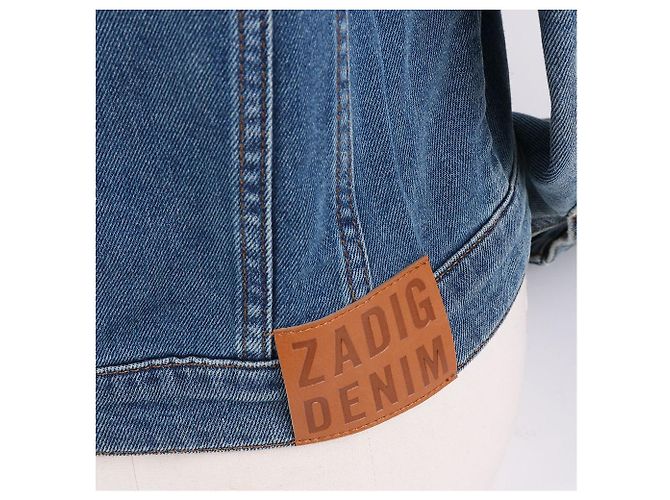 Zadig & Voltaire KIOKY PERM Women's Denim Jacket Blue - view 4