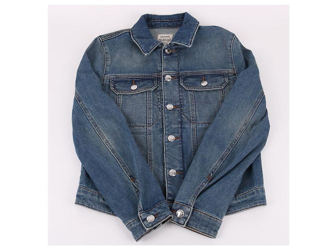 Zadig & Voltaire KIOKY PERM Women's Denim Jacket Blue - view 6