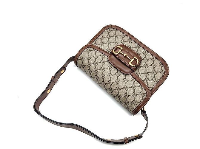 Gucci Borsa a Spalla Horsebit Multicolore - vista 4