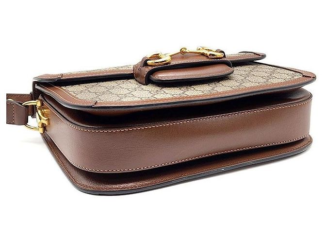 Gucci Borsa a Spalla Horsebit Multicolore - vista 7