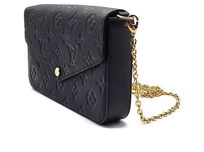 Louis Vuitton Pochette Empreinte Felicie Nero - vista 2