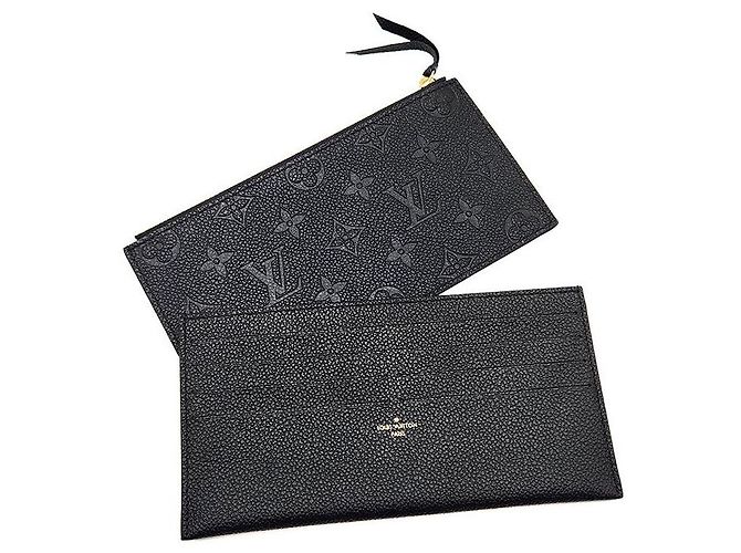 Louis Vuitton Pochette Empreinte Felicie Nero - vista 8