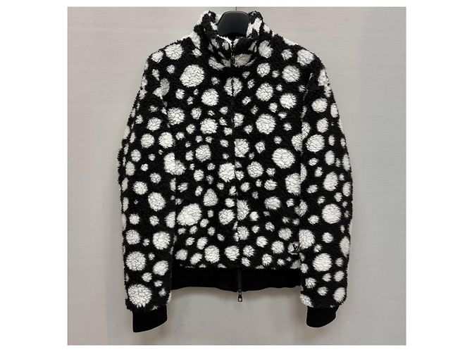 Louis Vuitton Giacca in pile Yayoi Kusama Infinity Dot Multicolore - vista 2