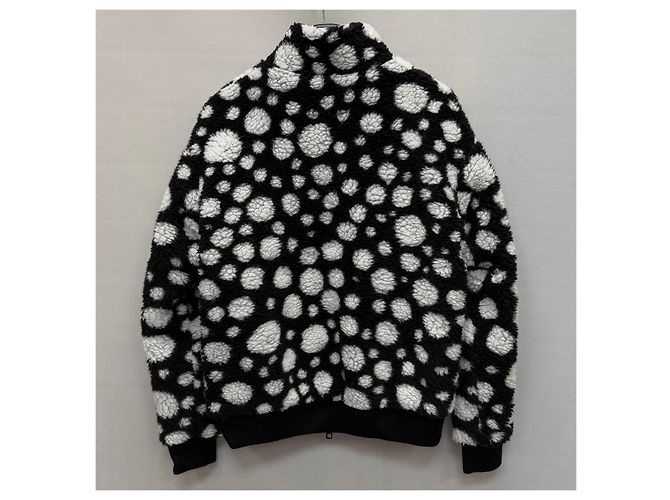 Louis Vuitton Giacca in pile Yayoi Kusama Infinity Dot Multicolore - vista 5