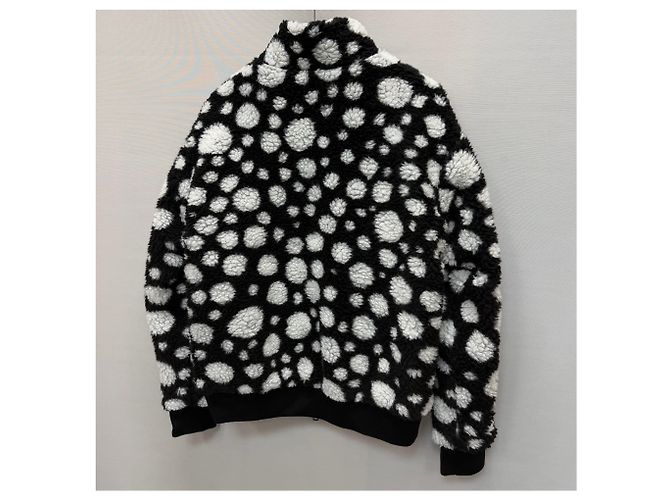 Louis Vuitton Giacca in pile Yayoi Kusama Infinity Dot Multicolore - vista 6