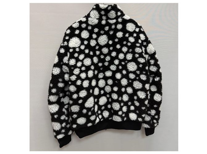 Louis Vuitton Giacca in pile Yayoi Kusama Infinity Dot Multicolore - vista 7