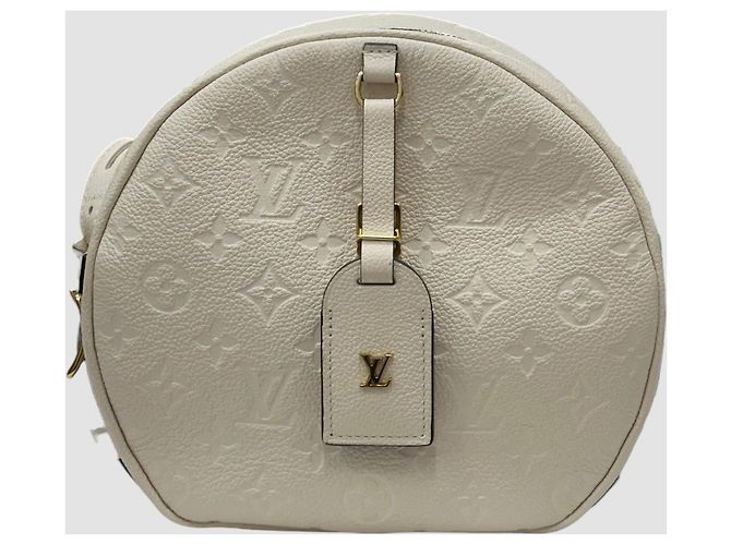 Louis Vuitton Emprunte Boîte Hat Ivory Bianco - vista 2