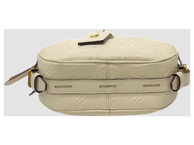 Louis Vuitton Emprunte Boîte Hat Ivory Bianco - vista 5