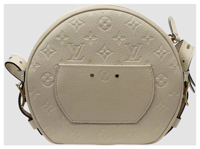 Louis Vuitton Emprunte Boîte Hat Ivory Bianco - vista 6